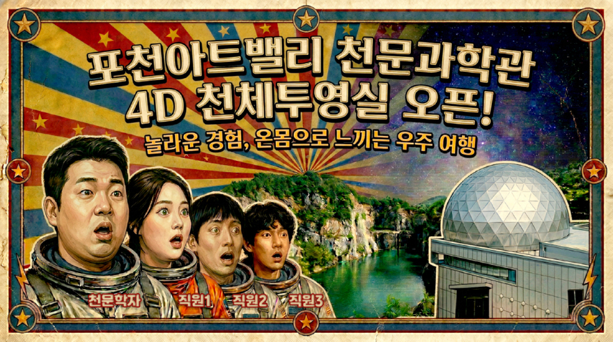 9-2 포천아트밸리 천문과학관, 4케이(K)·4디(D) 천체투영실 새단장(가로).jpg