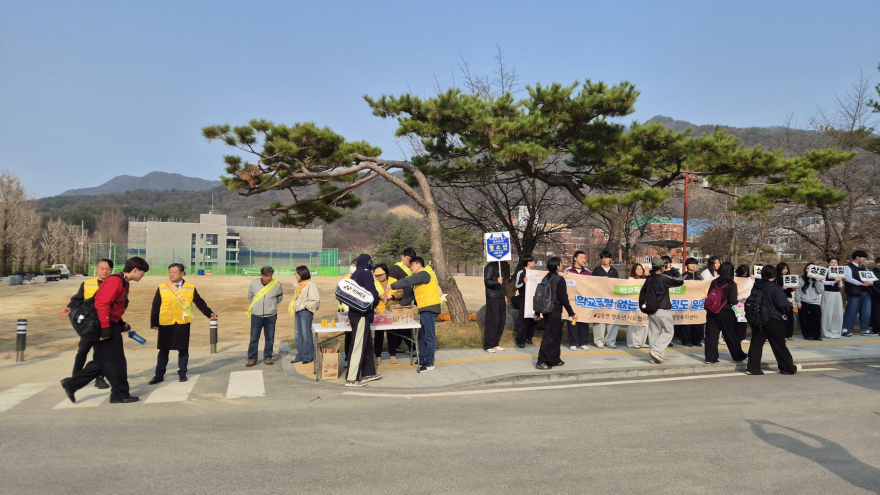 7-2 포천시 일동면 청소년지도협의회, 일동고등학교에서 학교폭력 예방 캠페인 실시.jpg