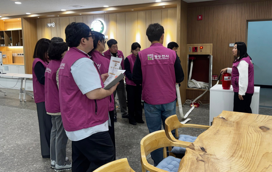 11. 송내동행정복지센터, 화재 대응 능력 강화 위한 자체 소방훈련 실시.jpg
