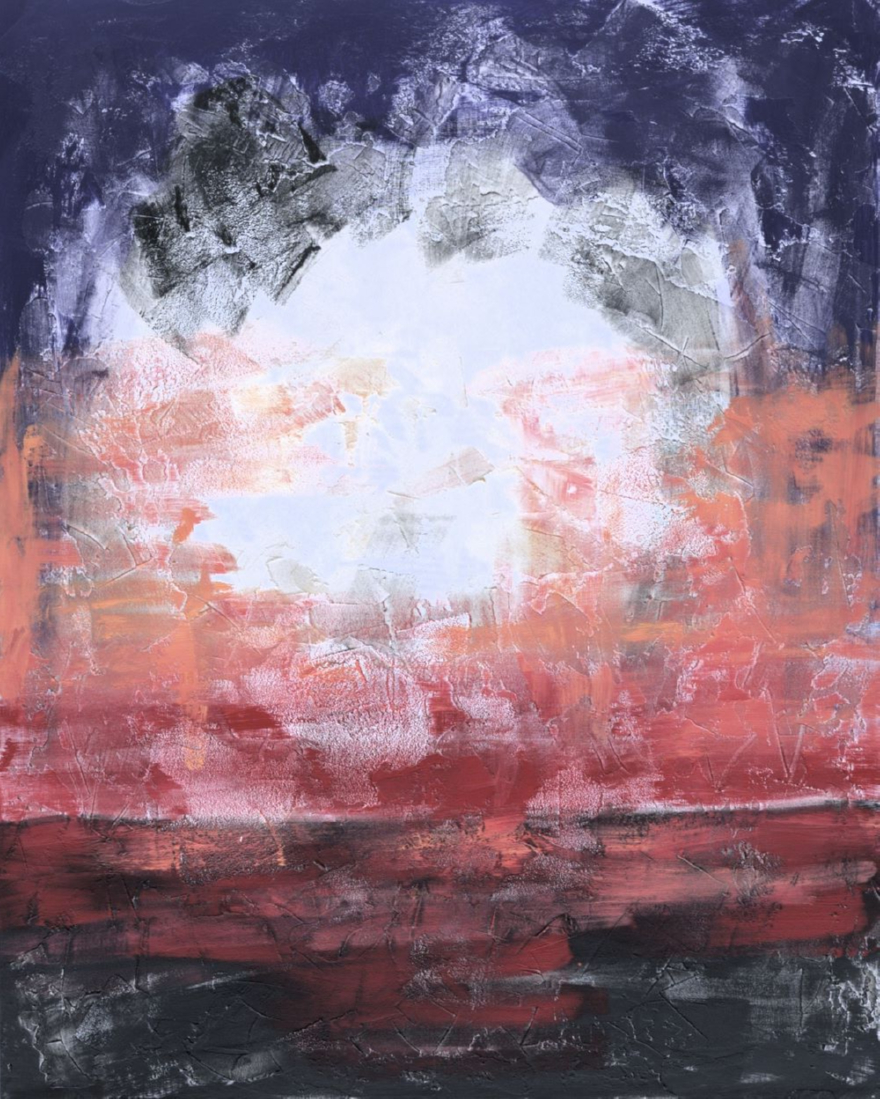 김창완, 해돋이 1, 162×130cm, Acrylic on canvas.jpg