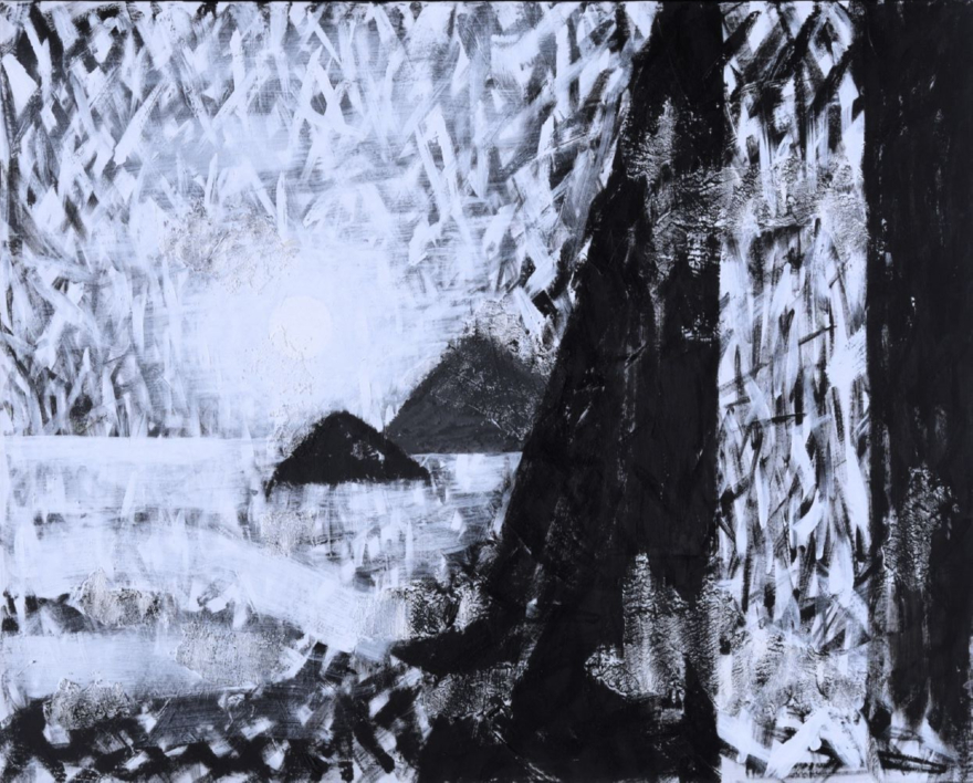 김창완, 해돋이 3, 130×162cm, Acrylic on canvas.jpg
