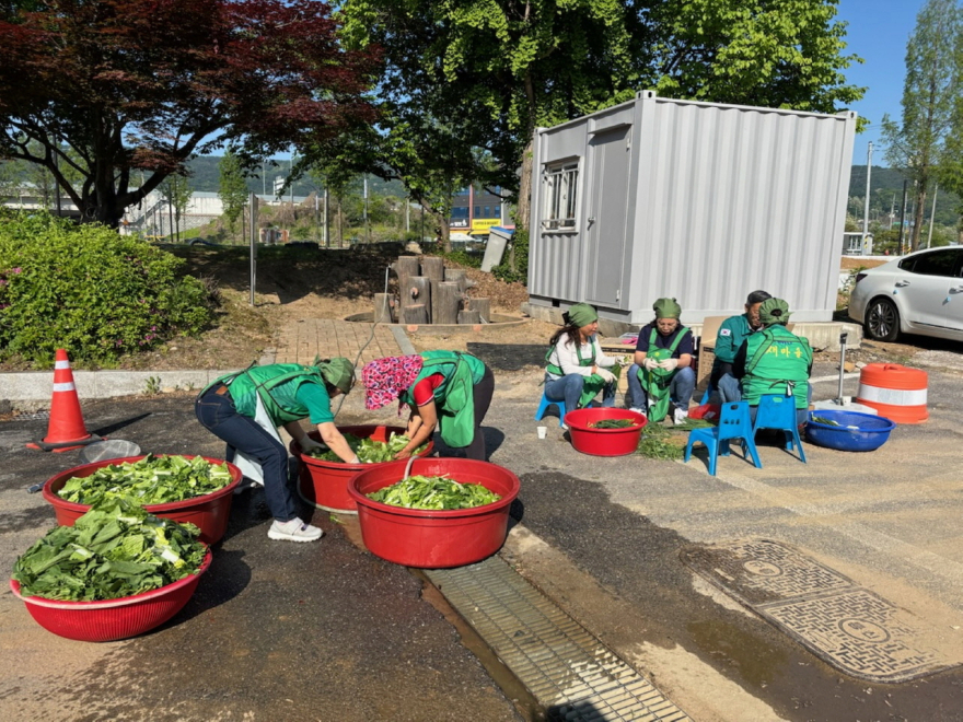 8-2 포천시 소흘읍 새마을부녀회, ‘사랑의 열무김치 나눔’ 행사 진행3.jpg