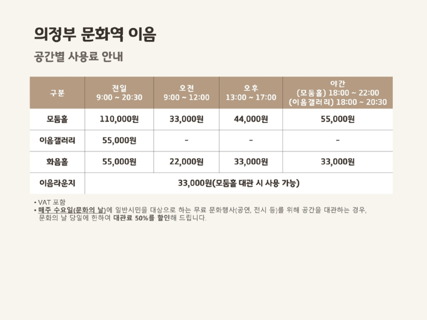 4.문화예술과(의정부시,+‘문화의+날’+확대+운영…의정부문화역+이음+대관료+50%+감면).jpg