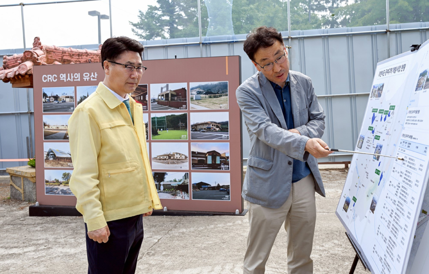 1.공여지개발과,기업투자유치과,도로조성과(김원기+의정부시장,+민선+9기+첫+현장행보로+CRC‧민락~고산+연결도로+점검)2.JPG