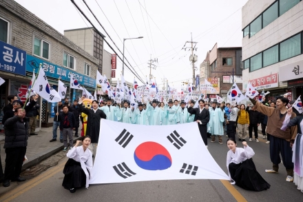 양주 가래비 3·1운동 107주년 기념식 성료... 600여 시민 ‘대한독립 만세’ 외치다