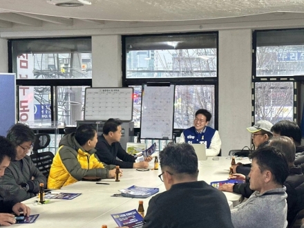 정진호 의정부시장 예비후보, 건설기계협회와 간담회…“노동 가치 존중되는 도시 조성”