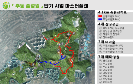 의정부시, 57억 규모 ‘추동 숲정원’ 단기 사업 6월 마무리…도심 속 생태 복지 실현