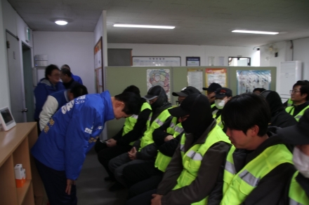안병용 전 의정부시장, 환경관리원 교육 현장 방문… “필수 노동자 처우 개선” 강조