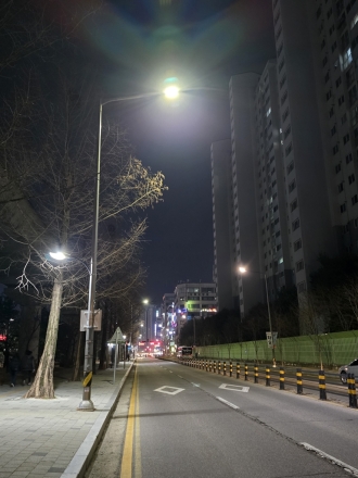 의정부 금오지구 '어두운 밤길' 대폭 밝아진다... 노후 가로등 133개 LED 교체