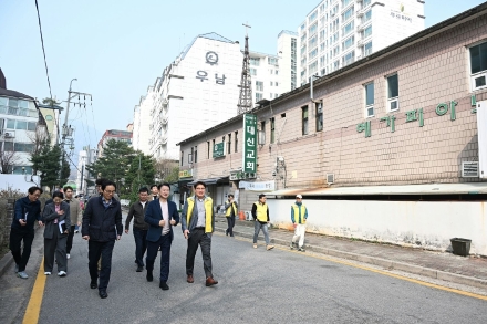 의정부 호원1동, ‘벚꽃 축제’ 앞두고 현장 행보... 시민 불편 ‘제로화’ 총력