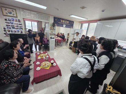 동두천 지행주공1단지 경로당에 퍼진 커피향... ‘가비사랑’의 따뜻한 나눔