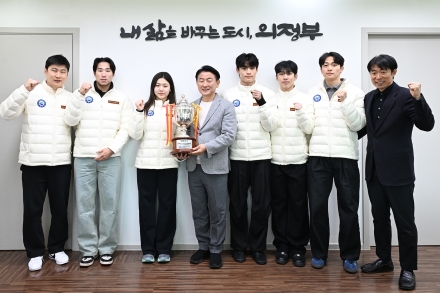 의정부시청 빙상팀, ‘실업연맹 회장배’ 10년 연속 종합우승… 빙상 도시 저력 입증