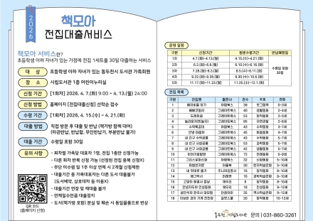 동두천시 시립도서관, 고가 아동 전집 ‘한 달간 통째로’... ‘책모아’ 서비스 가동