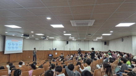 동두천시보건소, ‘초성퀴즈’로 지행초 170명 감염병 예방 교육... 참여형 행정 ‘눈길’