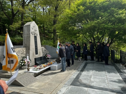 화마에 맞선 ‘7인의 영웅’ 30년의 기억… 동두천시, 산불 순직자 추도식 거행