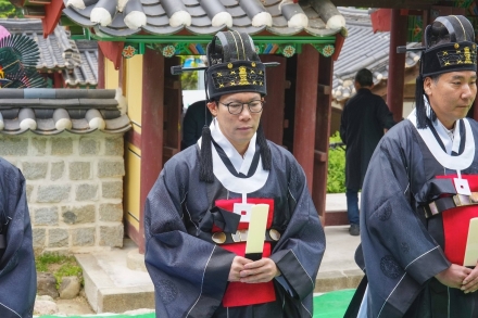임종훈 포천시의장, 화산서원 춘계향사 아헌관 봉행.
