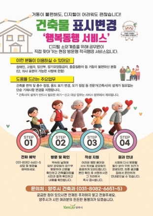 “건축 행정도 배달됩니다”... 고령자·장애인 위한 ‘찾아가는 서비스’ 가동