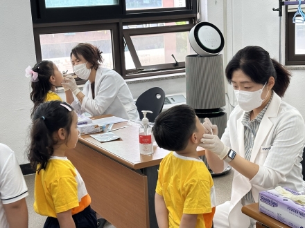 의정부시보건소, ‘치아튼튼 구강 배움터’ 운영... 유아기 평생 치아 건강 다진다