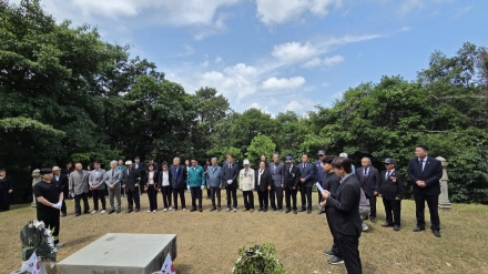 포천서 ‘6·10만세운동 100주년’ 독립유공자 묘소 참배 행사 개최