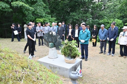 포천시, 6·10만세운동 100주년 독립유공자 묘소 참배… 정부에 보훈 복지 확충 건의