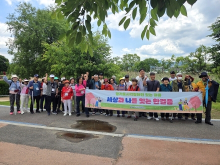 동두천시 시각장애인, ‘물의정원’서 사회적응체험… 복지 사각지대 해소 위한 무장애 관광 모델 주목