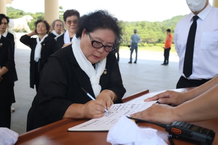 대한민국전몰군경미망인회 포천시지회, 국립대전현충원 참배 및 안보교육 실시