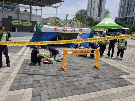 의정부시, 여름철 풍수해 재난대응 대비 합동 모의훈련 전개