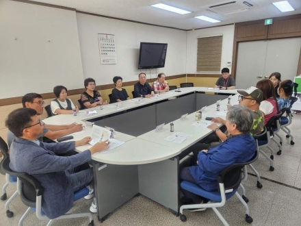 동두천시 상패동 주민자치위, 하반기 강사 간담회 개최… 운영 활성화 논의