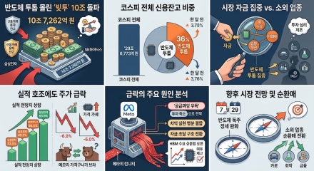 ‘반도체 투톱’ 몰린 빚투 10조 원… 실적 호조에도 주가 낙폭 가속화