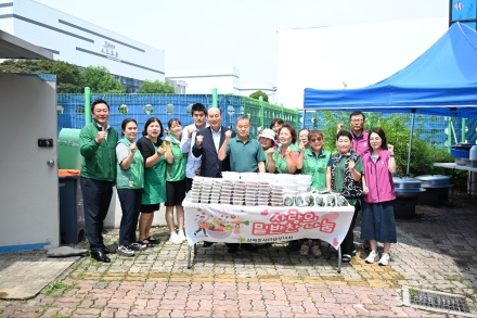 동두천시 상패동 새마을부녀회, 초복 맞이 삼계탕·밑반찬 나눔 실시