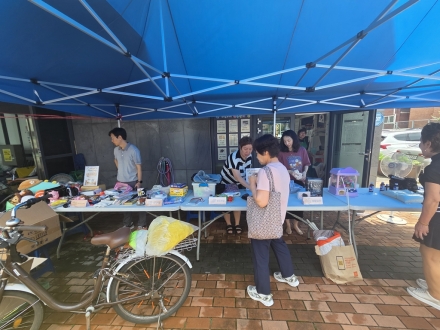 의정부시 흥선동, 자원순환·나눔 실천 ‘흥선 나눔장터’ 개최