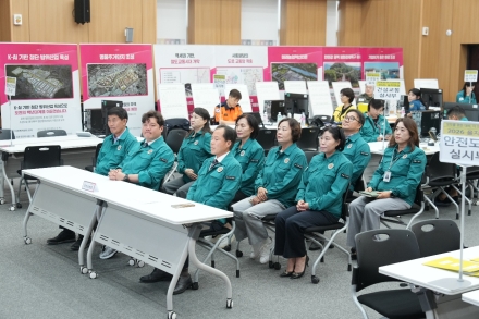 포천시의회 2026 을지연습 상황실 방문 비상대비태세 점검 및 근무자 격려