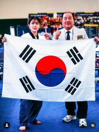 포천시청 장한솔 선수, 2026 세계태권도품새선수권대회 금메달 획득